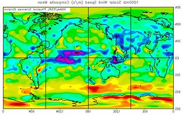 atmospheric chemistry map